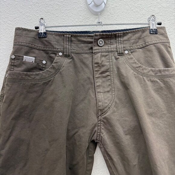 Kuhl Revolvr Patina Stretch 5 Pocket Hybrid Quick Dry Pants 5232 Mens sz 34x32 - Picture 3 of 12